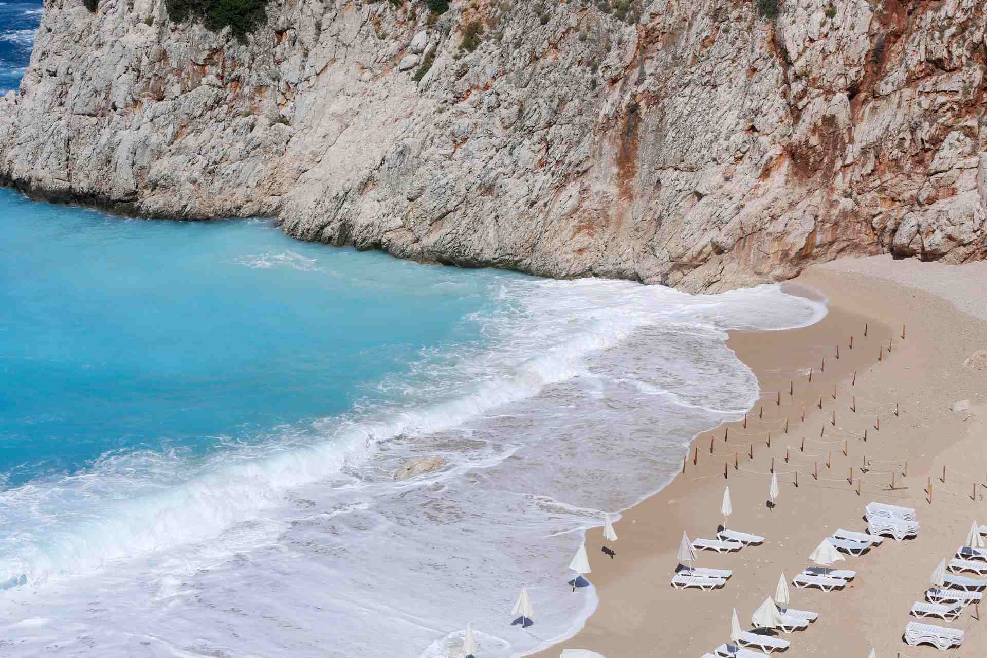 Turcja Egejska - widok na plażę